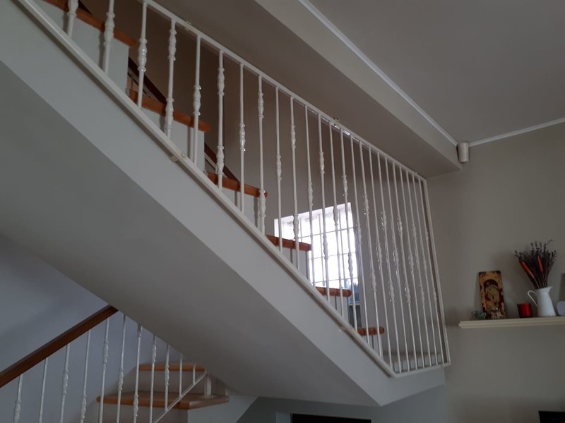 Balustrade din fier forjat vopsit